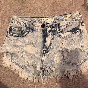 Jean shorts